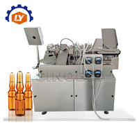 Fourniture en usine Prix de gros Machine de remplissage et de scellage d'ampoules en verre Ligne de production de machines à sceller les ampoules
