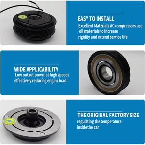 Embrague de Compresor de Aire Acondicionado para Auto de Alta Calidad para KIA SPORTAGE 2.4, Piezas de Compresor de Aire Acondicionado, Embrague Magnético - Product Image 6