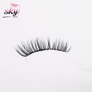 Faux <span class=keywords><strong>cils</strong></span> courts et légers pour adolescentes, <span class=keywords><strong>cils</strong></span> naturels et vaporeux, confortables, parfaits pour l'école et le quotidien - Product Image 6