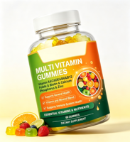 Gummies à Marque Blanche OEM Multivitamines pour le Bien-être Quotidien et le Soutien Immunitaire