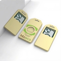 Boîte en pulpe moulée biodégradable écologique personnalisée de 2 cm d'épaisseur pour téléphone et ordinateur, emballage en papier moulé