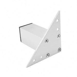 Chrome Metal <b>Folding</b> <b>Table</b> Sofa Legs Silver Furniture Hardware Modern for Living Room Hospital Outdoor Workshop Apartment - Product Image 3