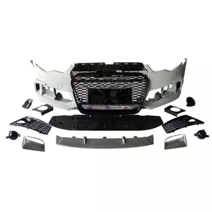 Nhà máy xe Audi A6 C7 c7.5 cơ thể <span class=keywords><strong>Kit</strong></span> <span class=keywords><strong>S</strong></span> dòng RS6 phong cách cản trước với nướng đèn <span class=keywords><strong>s</strong></span>ương mù lưới tản nhiệt cho Audi A6 S6 C7 c7.5 2011-2018 - Product Image 4