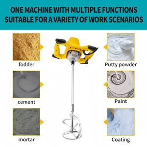 Grosir <span class=keywords><strong>Mixer</strong></span> pelukis elektrik, <span class=keywords><strong>Mixer</strong></span> Mortar portabel dengan 6 kecepatan dapat diatur, <span class=keywords><strong>Mixer</strong></span> untuk mencampur plester, semen, cat - Product Image 4