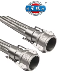 उच्च गुणवत्ता वाले खाद्य ग्रेड 304 स्टेनलेस स्टील त्वरित कनेक्टर बेल्ट लचीला धातु नली - Product Image 3