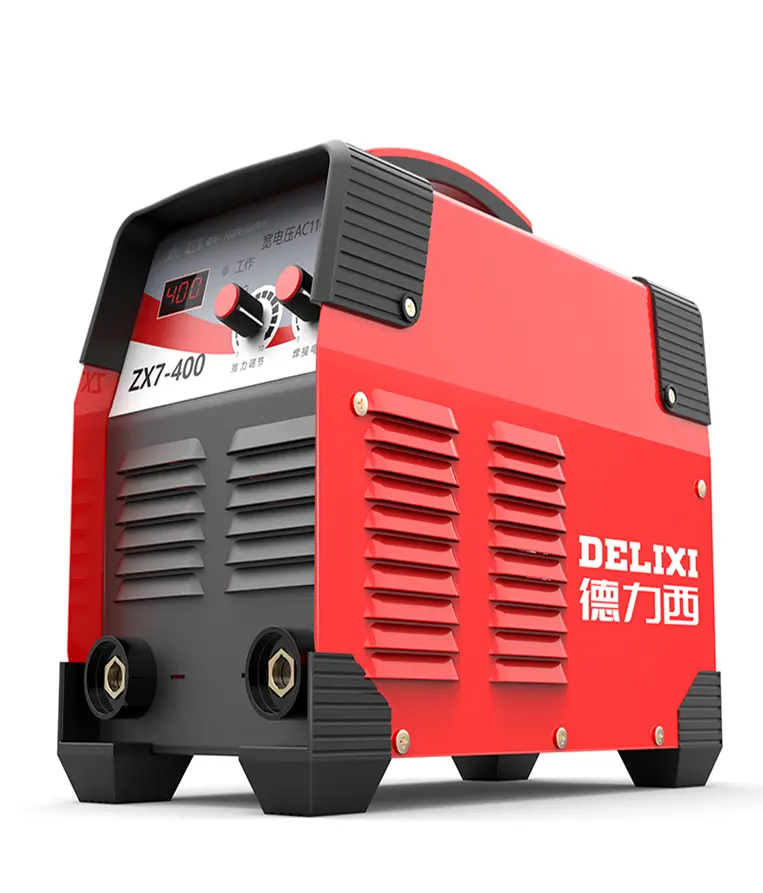 DELIXI Arc Welders ZX7-400 Double Voltage 220V 380V inverter arc welding machine price mma 400st