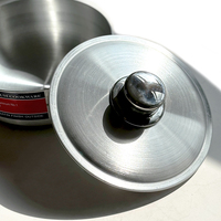 Batterie de cuisine CLASSIQUE en aluminium 12 pièces – Casseroles et poêles en aluminium moulé sous pression forgé – Grand ensemble de casseroles et poêles à frire pour la cuisine – Juego De Ollas