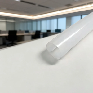 Factory Direct Sale 2026 New Custom Polycarbonate Tube <strong>Light</strong> Accessories Milky <strong>White</strong> Polycarbonate Pipe Plastic <strong>Light</strong> <strong>Shade</strong> - Product Image 1