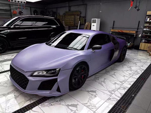 ชุดแต่งคาร์บอนไฟเบอร์สไตล์ใหม่สำหรับ Audi R8 พร้อมดิฟฟิวเซอร์กันชนและสปอยเลอร์อัพเกรด - Product Image 2