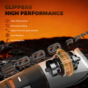 Tondeuse à cheveux électrique professionnelle sans fil pour hommes, rechargeable par USB-C, modèle très demandé pour salons de coiffure - Product Image 6