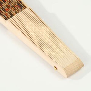 Vegan Stock 23cm Portuguese Cork Wood <b>Hand</b> <b>Fan</b> Eco-Friendly Promotional Party Supplies - Product Image 4