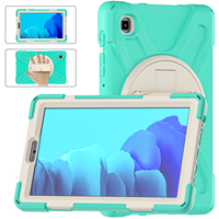 Samsung Galaxy Tab A7 Lite 8.7 İnç için Tam Koruyucu Sağlam Tablet Kılıfı, Saplı