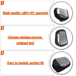 Aohong ปุ่มควบคุมช่องแอร์สำหรับ BMW X5 X6อะไหล่ทดแทน64225A23598 64225A23597 ABS - Product Image 4