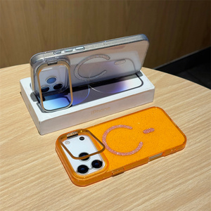 Coque magnétique transparente CHAOYIDIAN avec paillettes et support d'objectif pour <span class=keywords><strong>iPhone</strong></span> 17, 16, 15, 14, 13 Pro Max, compatible avec la recharge sans fil - Product Image 2