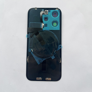 Coque arrière en verre pour iPhone 15 Pro Max et iPhone 15 Pro, panneau de batterie arrière avec bobine de charge sans fil préinstallée et câble flexible - Product Image 6