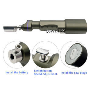 1 Set gergaji TPLO, gergaji ortopedi berosilasi, gergaji tulang listrik, instrumen bedah ortopedi dokter hewan - Product Image 2