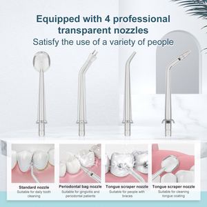 Irrigateur buccal électrique portable sans fil TAHATH IPX6 à tension universelle pour soins dentaires - Product Image 3