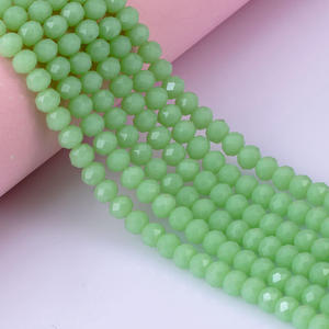 Rondelle граненые Хрустальные стеклянные бусины в комплекте полированные граненые стеклянные бусины 8 мм Spacerk - Product Image 4