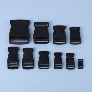 Hebillas de plástico de liberación lateral negras para bolsos, mochilas, riñoneras, accesorios duraderos para bolsos - Product Image 2