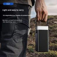 Banque d'alimentation portable pour le camping, lumière colorée, 60000mAh, PD22.5W, charge rapide, câble intégré, pour smartphones