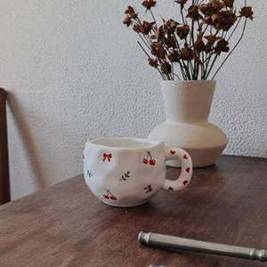 Tasse à café en céramique peinte à la main, style rétro, luxe <span class=keywords><strong>l</strong></span>éger coréen, motif floral, haute valeur chromatique, pour <span class=keywords><strong>le</strong></span> petit-déjeuner/<span class=keywords><strong>latte</strong></span>/lait/thé - Product Image 5