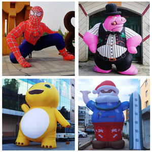 Inflable de dibujos animados modelo inflable grande al aire libre simulación muñeca mascota Anuncio Comercial logotipo inflable personalizado - Product Image 2
