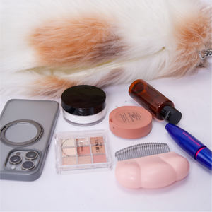 DUPAN Zaino a Forma di Gatto in Morbido Peluche Cioccolato Calicò all'Ingrosso Giocattolo Antistress Animale da Compagnia Idea Regalo - Product Image 5