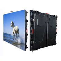 Écran LED extérieur P4.81 lisible en plein soleil, 500x500mm, pour location, exposition automobile, mur vidéo LED