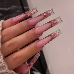 <span class=keywords><strong>Faux</strong></span> <span class=keywords><strong>ongles</strong></span> en gel acrylique réfléchissant, couleur unie, forme amande longue, conception professionnelle, fabrication à la <span class=keywords><strong>machine</strong></span>, emballage personnalisé - Product Image 6