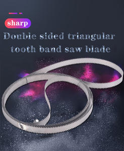 <span class=keywords><strong>Lame</strong></span> de <span class=keywords><strong>scie</strong></span> <span class=keywords><strong>à</strong></span> <span class=keywords><strong>ruban</strong></span> <span class=keywords><strong>à</strong></span> dent droite triangulaire personnalisée, mousse de laine de roche <span class=keywords><strong>à</strong></span> dent tranchante double face - Product Image 4