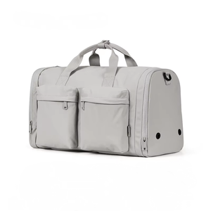 대용량 캐리 온 더플백 개별 신발 보관 크로스 숄더백 고급 수하물 여행 가방 - Product Image 1