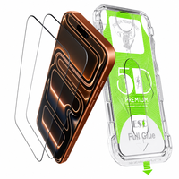 Kit d'alignement automatique sans poussière, protection d'écran en verre trempé HD 9H sans bulles pour iPhone 11-18, antistatique ESD
