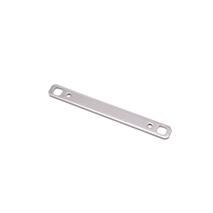 Custom Size Phone <strong>Number</strong> Label Stainless Steel Blank Plate Nameplate Metal Connector - Product Image 1