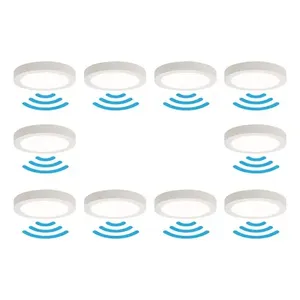 12W lampada a LED con sensore di movimento 10 Pack per uso domestico e interno - Product Image 3