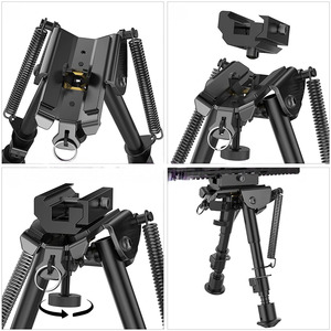 Support de chasse universel pliable à rebond automatique et stabilisation, double matériau, 6-9 pouces, avec base multi-emplacements - Product Image 4