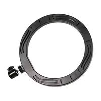Set Lampu LED Fotografi 6 "8" 10 "12" Inch, Lampu Isi Ulang untuk Siaran Langsung, Penyangga Ponsel untuk Siaran Langsung, Lampu Rias