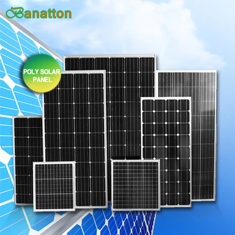 Banatton 400 Watt Solar Panel Monokristalline 410 Mono Halb Zelle Solar Panels 400 w Großhandel Solarpanels Hersteller