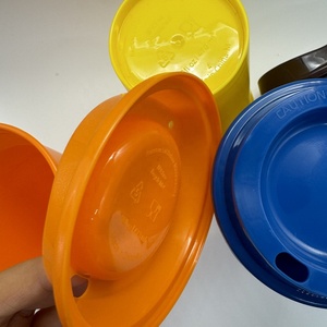 Tazze da Caffè Riutilizzabili da 16 oz con LOGO Personalizzato, Coperchi in Plastica PP, Classiche, Senza BPA, Sicure per Alimenti, per Bevande Calde/Fredde, Ideali per Feste - Product Image 4