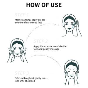 Vente en gros OEM, acide hyaluronique pur à 100%, soin de la peau du visage, sérum pour le visage à base de graines de persil, blanchissant, naturel, biologique, sérum à la vitamine C - Product Image 5