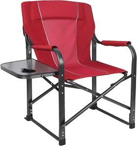 Silla de Director Plegable Mejorada y Extra Grande, Silla de Pesca Portátil, Silla de Playa Portátil con Mesa Lateral para Exteriores - Product Image 6