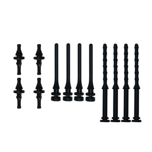 Tornillos <span class=keywords><strong>de</strong></span> Montaje para Ventilador Negro, Remaches <span class=keywords><strong>de</strong></span> <span class=keywords><strong>Goma</strong></span> <span class=keywords><strong>de</strong></span> Silicona para PC, Soporte Antivibración <span class=keywords><strong>de</strong></span> <span class=keywords><strong>Goma</strong></span> para Computadora, Remache <span class=keywords><strong>de</strong></span> Perno - Product Image 1