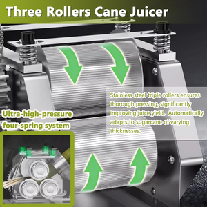 Sugarcane <b>Juice</b> Making <b>Machine</b> Cane <b>Juice</b> Crusher With High Quality and Lower Price - Product Image 4