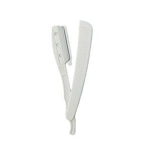 Nueva Afeitadora Manual Profesional de Alta Calidad, Reutilizable, con Cuchillas de un Solo Filo de Acero Inoxidable, Plegable, para Barbería - Product Image 3