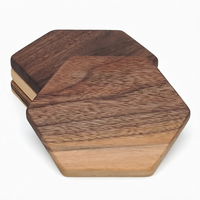 Sous-verres en bois d'acacia, tapis de table écologiques, résistants à la chaleur, antidérapants pour la maison et la salle à manger