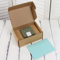 Maßgefertigte Braune Schmuck-Versandverpackung Box aus Karton mit Goldfolienprägung Matt-Laminierung UV-Vorteil