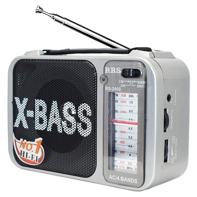New Design Multi Band Receiver Portable Radio AM FM SW1-2 4 Band With USB TF Function for Outdoor