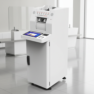 Máquina de Depósito de Efectivo Inteligente CDM-9000B, <span class=keywords><strong>Cajero</strong></span> <span class=keywords><strong>Automático</strong></span> Comercial de Depósito de Efectivo para Bancos, Quiosco de Autoservicio para Tiendas Minoristas - Product Image 1