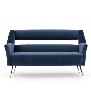 أريكة حديثة كلاسيكية من القماش مع أرجل خشبية صالة الفندق 3 مقاعد أريكة Baratos - Product Image 4