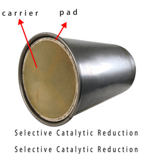 Filtre à particules diesel OLITEC à haut débit, <span class=keywords><strong>nouveau</strong></span> support SCR pour camions, avec matériau céramique - Product Image 4
