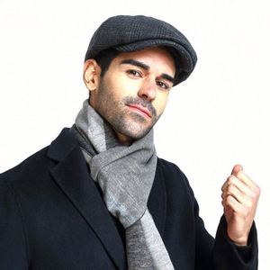 Casquette Gavroche en Feutre de Laine à Carreaux Personnalisée 50% Laine pour Homme - Product Image 2